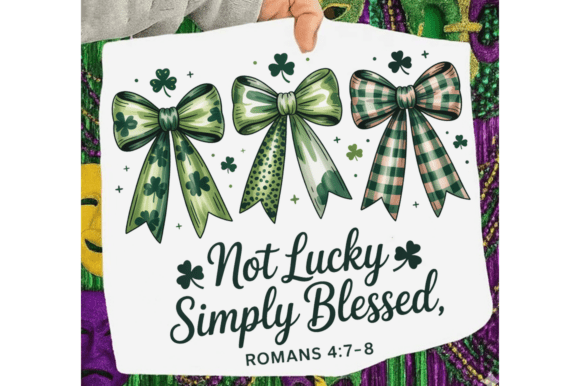 Download Lucky Simply Blessed PNG Coquette St - Premium Bundle
