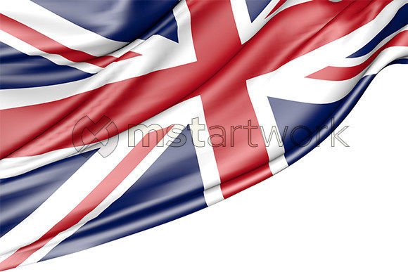 Download United Kingdom Flag Isolated on White - United kingdom flag Collection